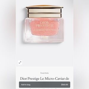 Dior Prestige Le Micro-Caviar De Rose
